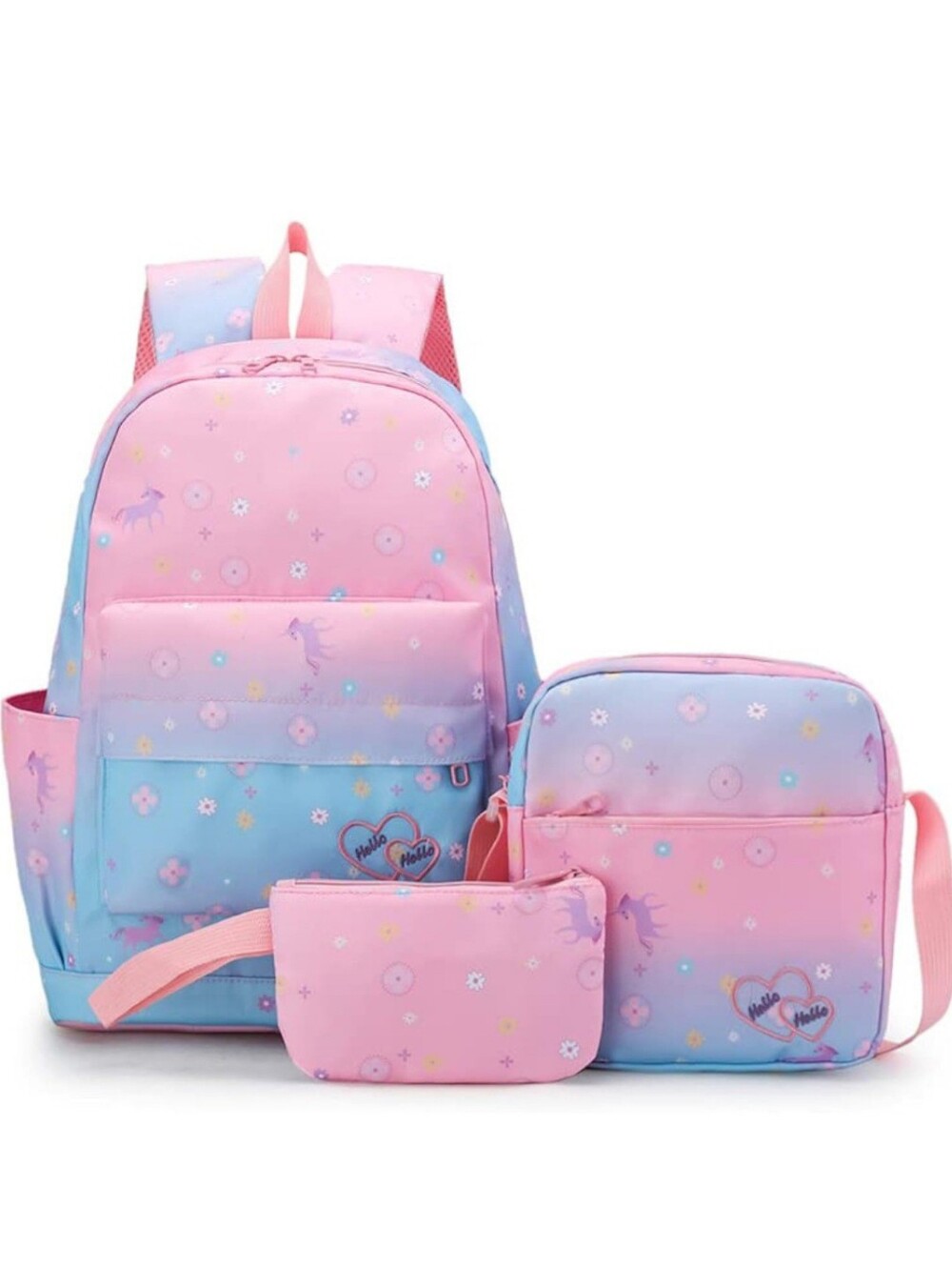 Girls Backpack Set